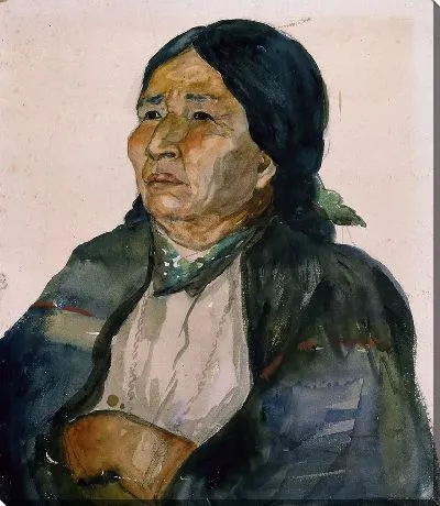 Картина Миссис Доус, вождь Китванкула