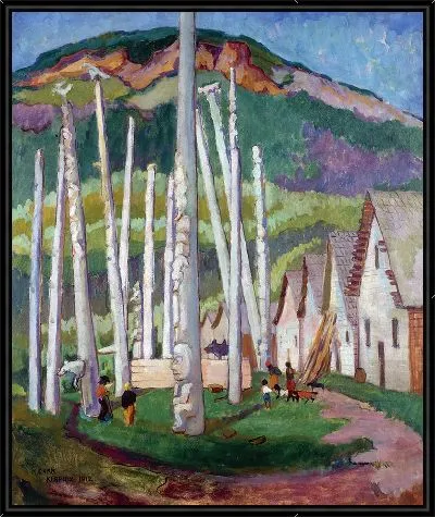 Картина Деревня Киспиокс