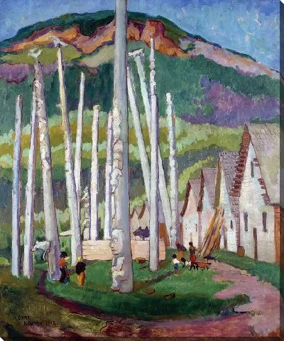 Картина Деревня Киспиокс