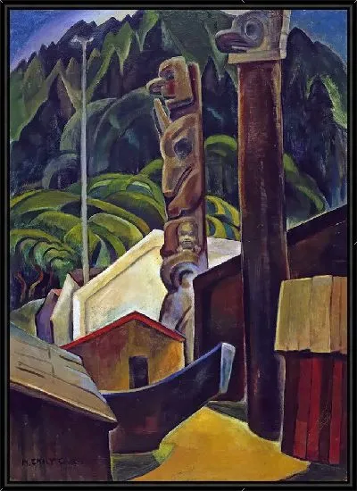 Картина Деревня Хайда