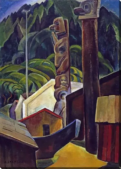 Картина Деревня Хайда