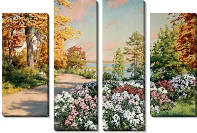 Картина Дорога в лесу (The road in the woods) №3