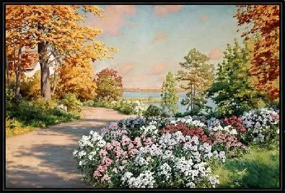 Дорога в лесу (The road in the woods) №3