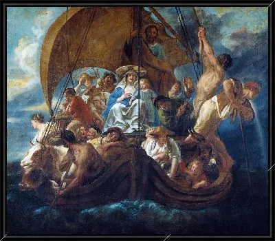 Святое семейство в лодке