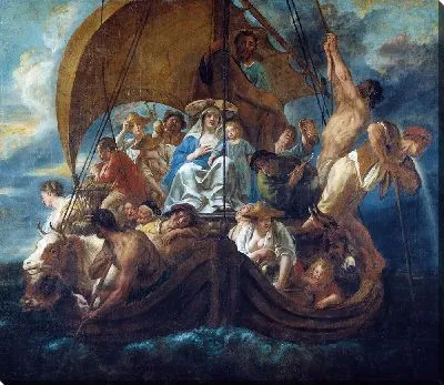 Святое семейство в лодке