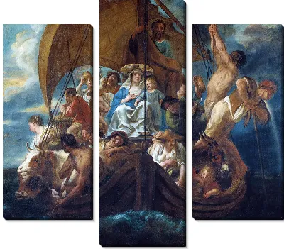 Святое семейство в лодке