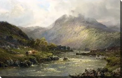 Горная река (Mountain river)