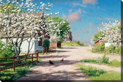 Картина Деревня (Village) №6