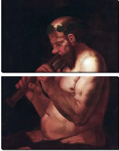 Картина Пан играет на флейте