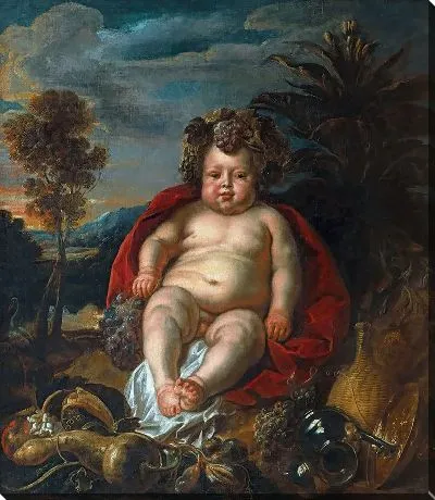 Картина Вакх в детстве