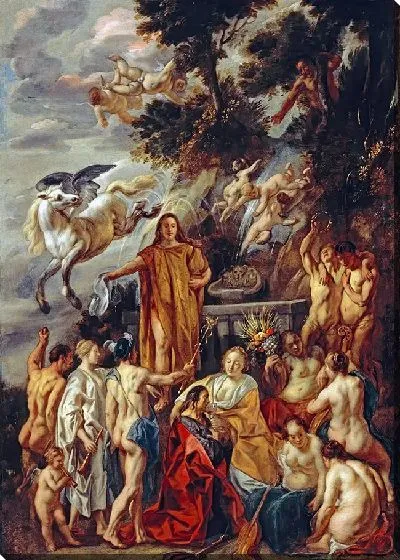 Картина Аллегория поэта