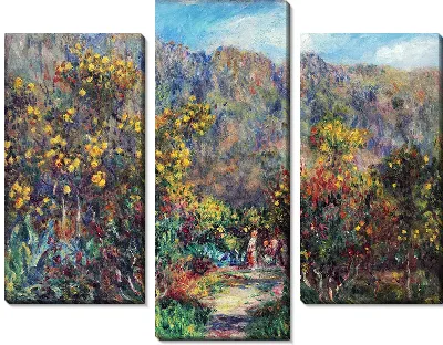 Картина Пейзаж с мимозами