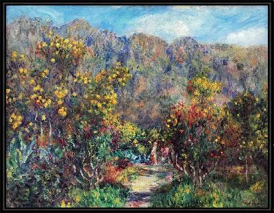 Пейзаж с мимозами