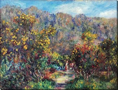 Пейзаж с мимозами