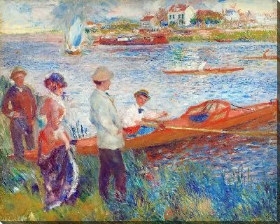 Картина Гребцы в Шату