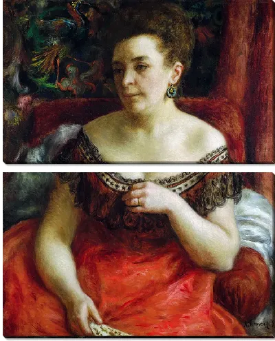 Картина Мадам Пьер Анри Ренуар (Бланш-Мари Блан, 1841–1910)