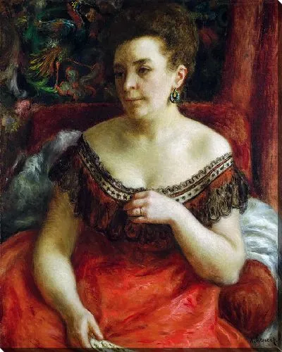 Картина Мадам Пьер Анри Ренуар (Бланш-Мари Блан, 1841–1910)