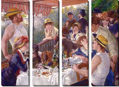 Обед лодочной группы