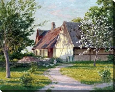 Деревенский пейзаж (Country landscape) №4