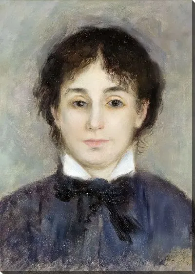 Картина Молодая женщина в синем