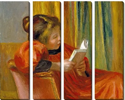 Картина Девушка читает
