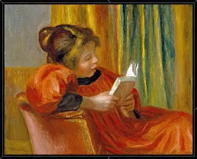 Картина Девушка читает