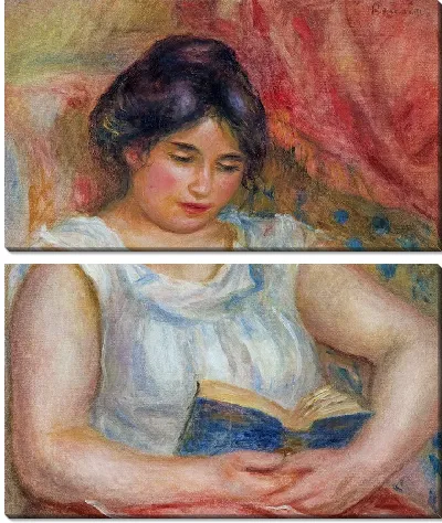 Картина Габриэль читает