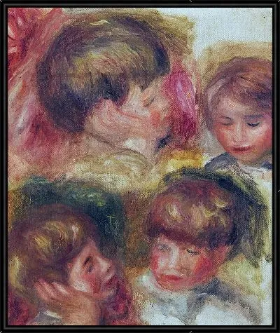 Картина Четыре головы (Жан Ренуар)