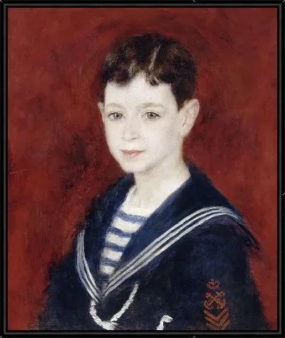 Картина Фернан Альфен в детстве