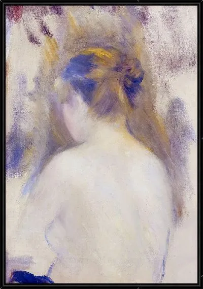 Картина Женщина, вид сзади