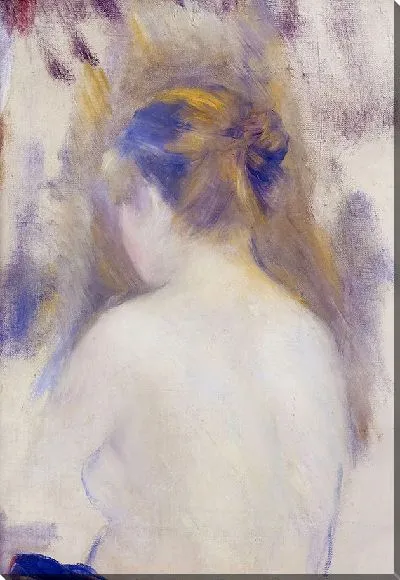 Картина Женщина, вид сзади