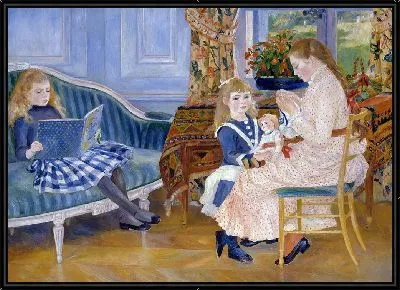 Картина Детский полдень в Варжемонте