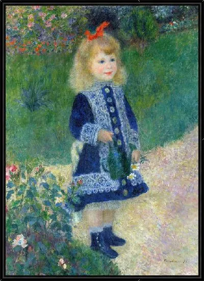 Картина Девушка с лейкой