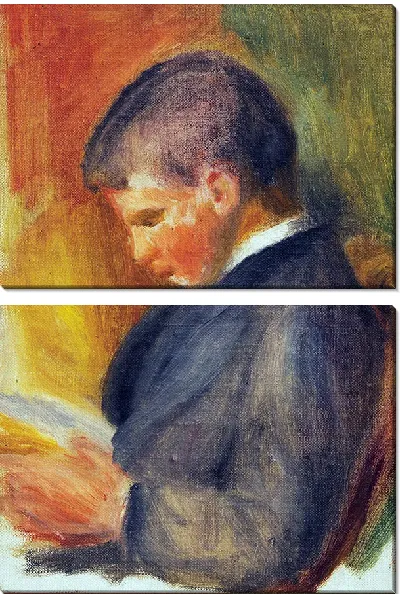 Картина Пьер Ренуар читает