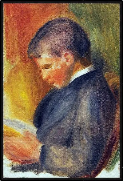 Картина Пьер Ренуар читает