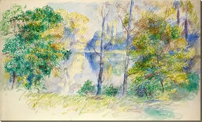 Картина Вид на парк