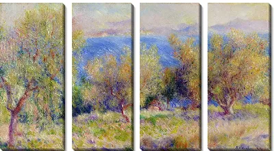 Картина Оливковые рощи Л’Эстака