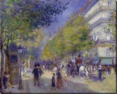 Картина Большие бульвары