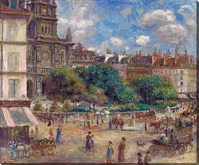 Площадь Святой Троицы в Париже