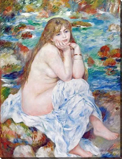 Картина Сидящая купальщица
