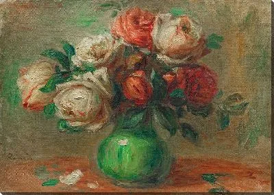 Розы в вазе