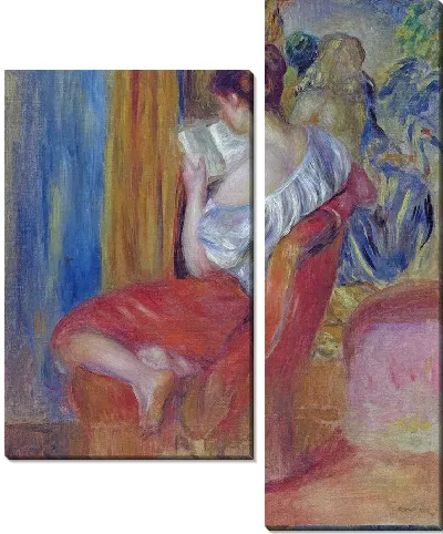 Картина Читающая Женщина