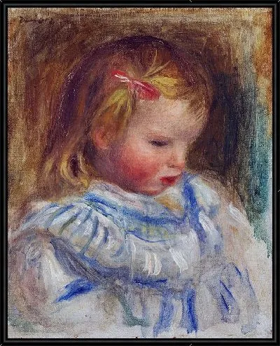Картина Портрет Коко (Клод Ренуар)