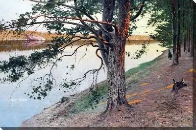 Картина Берег озера (The shore of the lake)