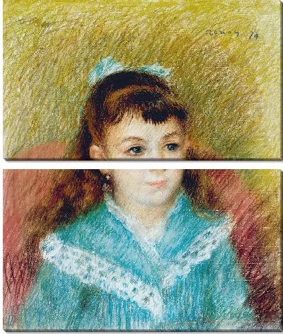Картина Портрет молодой девушки (Элизабет Мэтр), 1879