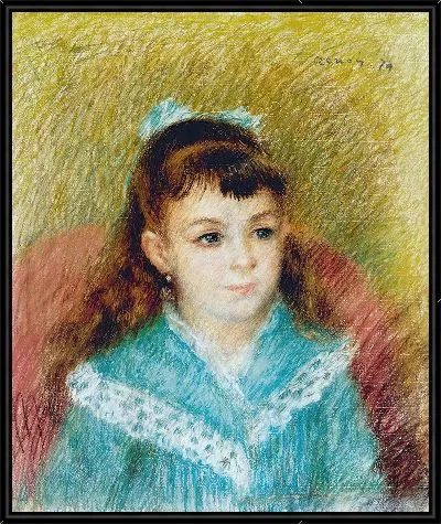 Картина Портрет молодой девушки (Элизабет Мэтр), 1879