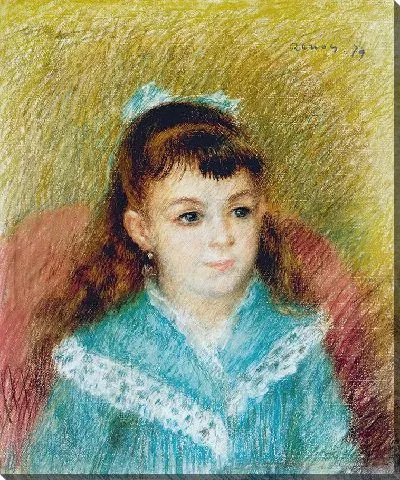 Картина Портрет молодой девушки (Элизабет Мэтр), 1879