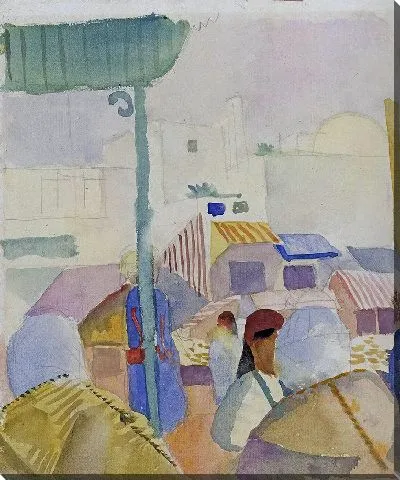Картина Рынок в Тунисе II