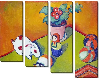 Картина Игрушки Маленького Уолтера