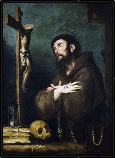 Картина Святой Франциск в экстазе